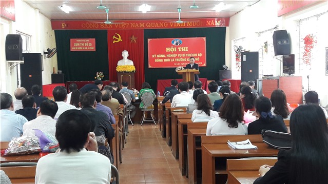 Ghi nhận từ hội thi kỹ năng nghiệp vụ của Bí thư chi bộ đồng thời là khu trưởng khu phố