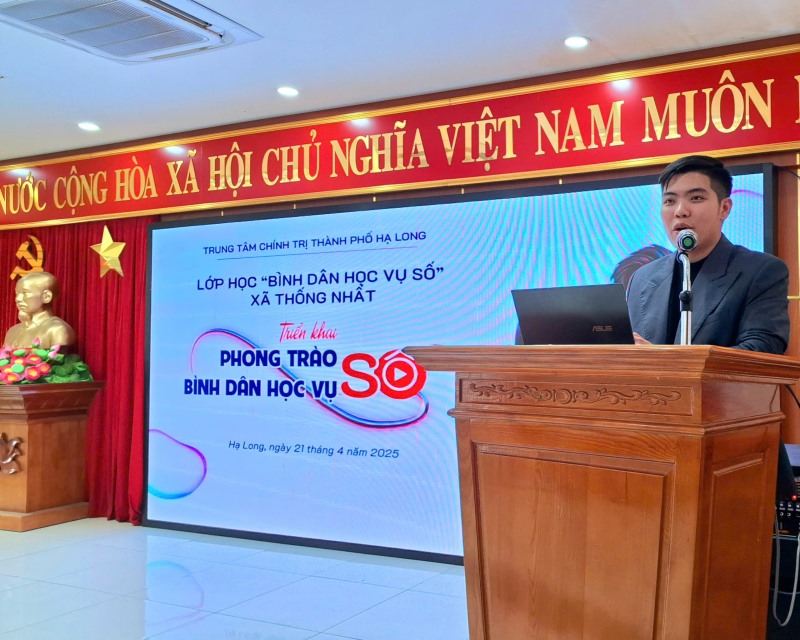 Phổ biến, quán triệt và triển khai phong trào “Bình dân học vụ số”