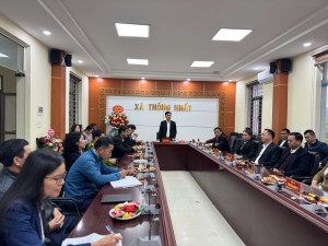 Xã Thống Nhất tổ chức gặp mặt đầu Xuân Ất Tỵ năm 2025