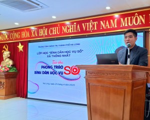 Phổ biến, quán triệt và triển khai phong trào “Bình dân học vụ số”
